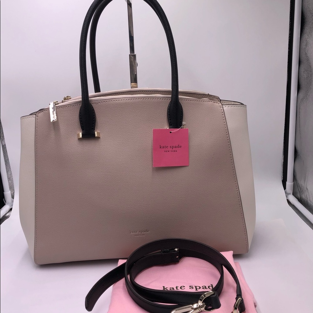Kate spade Sydney large double zip satchel